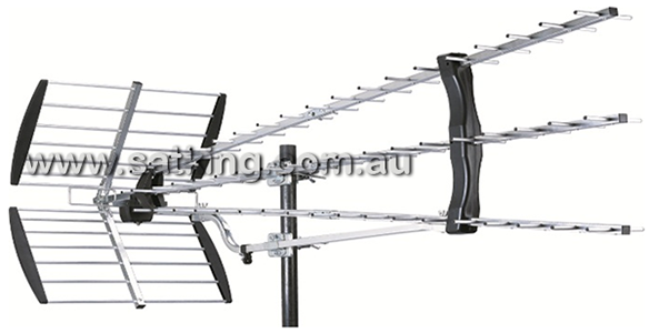 SatKing Tri-Boom UHF-750 Deep Fringe